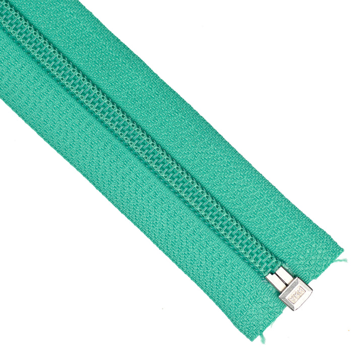 YKK NYLON OPEN-END ZIP NO.5 COL 826 VIRIDIAN