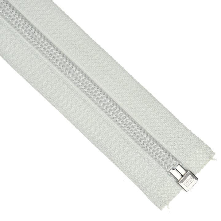 YKK NYLON OPEN-END ZIP NO.5 COL 831 SOFT GREY