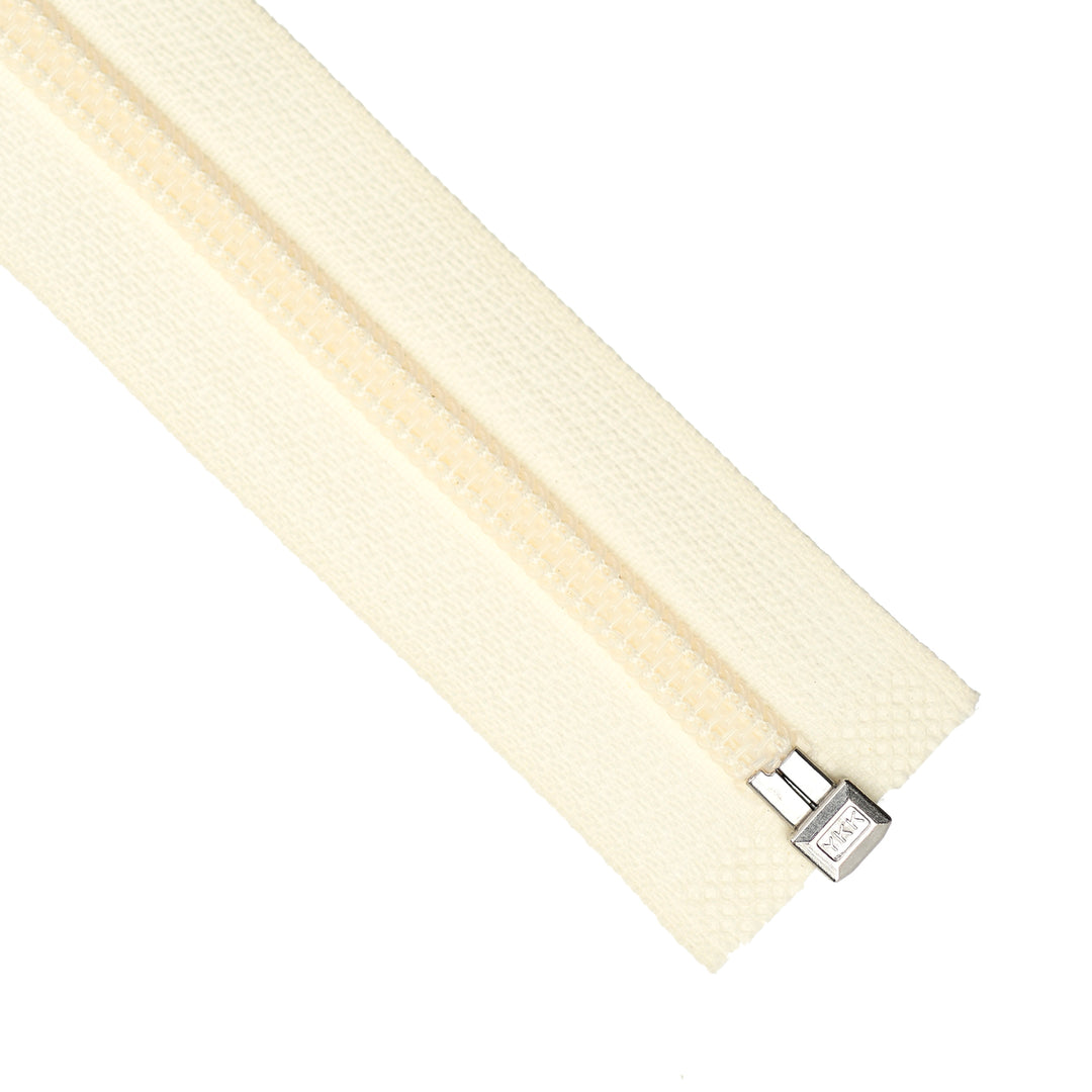YKK NYLON OPEN-END ZIP NO.5 COL 841 IVORY