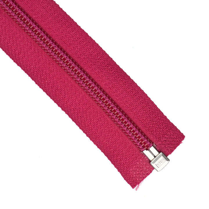 YKK NYLON OPEN-END ZIP NO.5 COL 853 MAGENTA