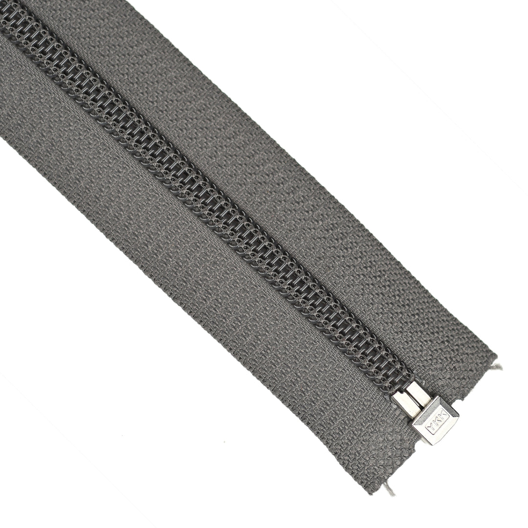 YKK NYLON OPEN-END ZIP NO.5 COL 860 ELEPHANT GREY
