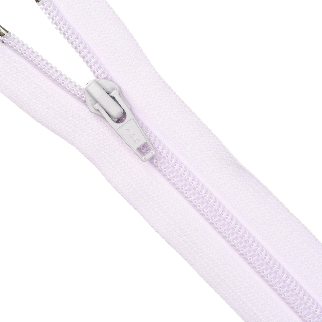 YKK NYLON OPEN-END ZIP NO.5 COL 861 SOFT LILAC