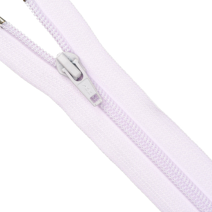 YKK NYLON OPEN-END ZIP NO.5 COL 861 SOFT LILAC