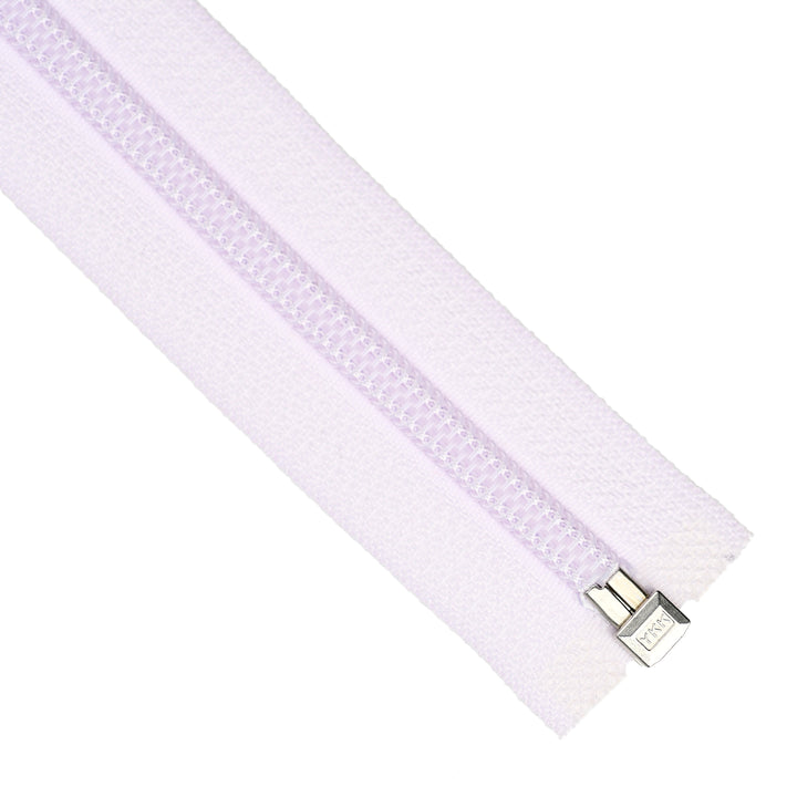 YKK NYLON OPEN-END ZIP NO.5 COL 861 SOFT LILAC