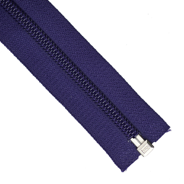 YKK NYLON OPEN-END ZIP NO.5 COL 866 PURPLE