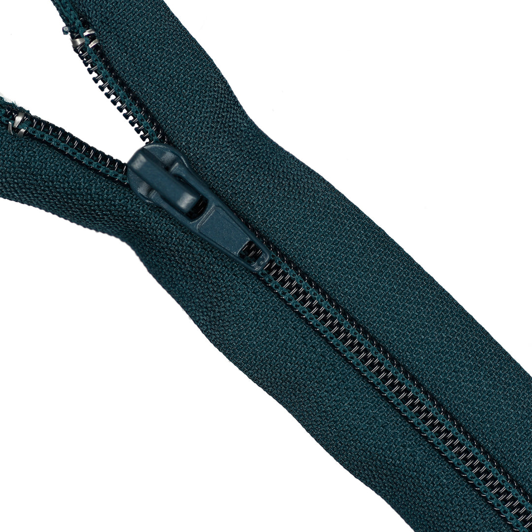 NYLON OPEN-END ZIP NO.5 COL MIDNIGHT BLUE