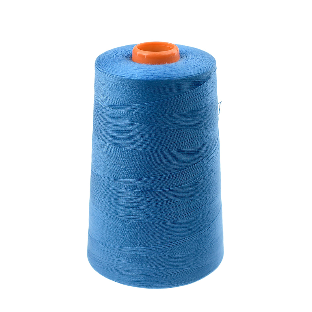 SPUN POLYESTER THREAD 5000M TRUE BLUE