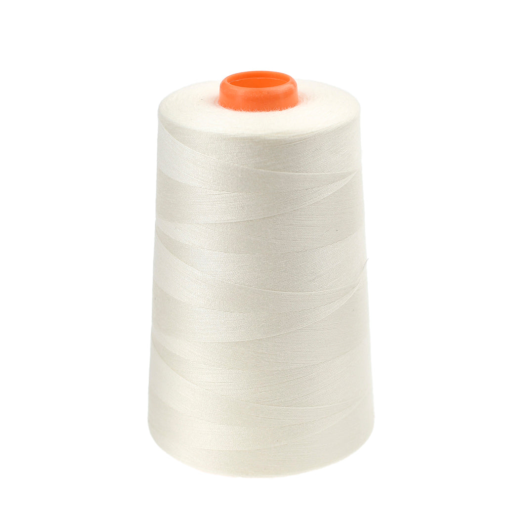SPUN POLYESTER THREAD 5000M OFF-WHITE